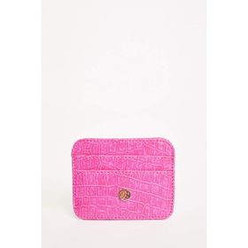 DeFacto W2526AZNS PN25 Suni Deri Pembe Kadın Croco Kartlık