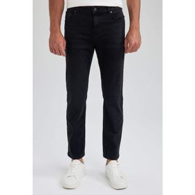 DeFacto W6868AZ23AU NM40 Sergio Regular Fit Normal Kalıp Normal Bel Boru Paça Erkek Jean Pantolon