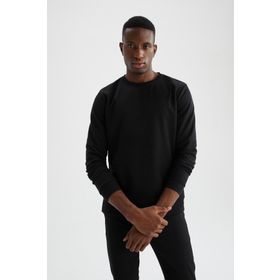 DeFacto W9352AZ22SP Modern Fit Bisiklet Yaka Uzun Kollu Sweatshirt