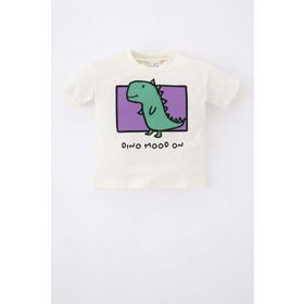 DeFacto X2836A222SM Regular Fit Kısa Kollu Erkek Bebek T-Shirt