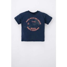 DeFacto X2836A222SM Regular Fit Kısa Kollu Erkek Bebek T-Shirt