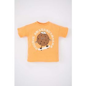 DeFacto X2836A222SM Regular Fit Kısa Kollu Erkek Bebek T-Shirt