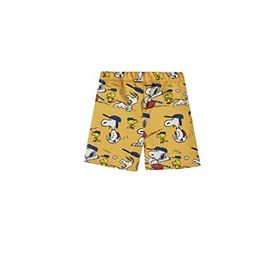 DeFacto X3562A2 YL402 Sarı Erkek Bebek Snoopy Lisanslı Şort