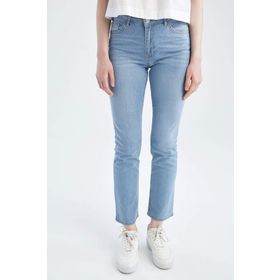 DeFacto X3827AZ22SM Straight Fit Normal Bel Jean Pantolon