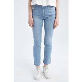 DeFacto X3827AZ22SM Straight Fit Normal Bel Jean Pantolon