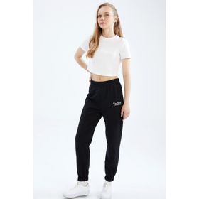 DeFacto X5391AZ22AU Mor Coool Baskılı Jogger Eşofman Altı