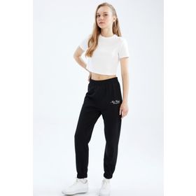 DeFacto X5391AZ22AU Mor Coool Baskılı Jogger Eşofman Altı