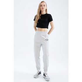 DeFacto X5391AZ22AU Mor Coool Baskılı Jogger Eşofman Altı