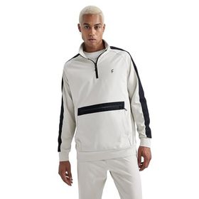 DeFacto X9124AZ23AU BG720 DeFactoFit Standart Fit Dik Yaka Skuba Dalgıç Kumaş Erkek Sporcu Sweatshirt