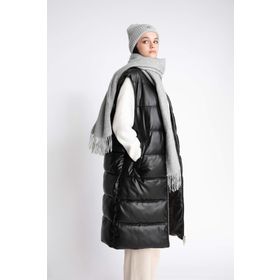 DeFacto Y1744AZTRAB Gri Kadın Atkı Set