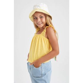 DeFacto Y6620A622HS Regular Fit Kız Çocuk Atlet
