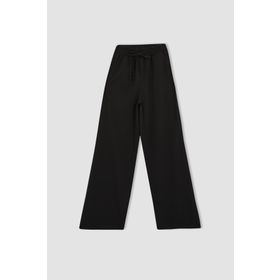 DeFacto Y6981AZ23AU Siyah-BK81 Wide Leg Geniş Paça Bayan Pantolon