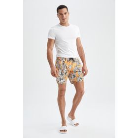 DeFacto Y8924AZ22HS Regular Fit Desenli Kısa Boy Yüzme Şortu