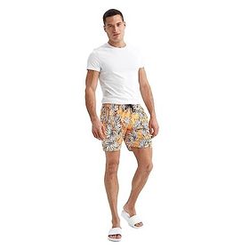 DeFacto Y8924AZ22HS Regular Fit Desenli Kısa Boy Yüzme Şortu