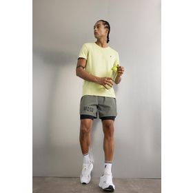 DeFacto Z2147AZ24AU Slim Fit Dar Kesim Fermuarlı Telefon Cepli Sporcu Erkek Taytlı Şort