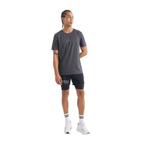 DeFacto Z2147AZ25SP Siyah-BK81 Erkek Slim Fit Dar Kesim Fermuarlı Telefon Cepli Sporcu Taytlı Şort