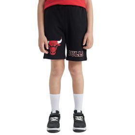 DeFacto Z8484A623SM Erkek Çocuk Fit Regular Fit Nba Chicago Bulls Lisanslı Sweatshirt Kumaşı Şort