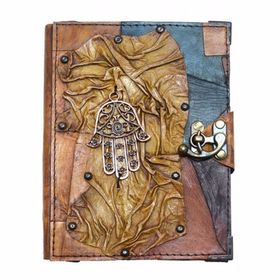 Deffter 64224-3 Düz Desing L Krafton Deri Serisi Defter