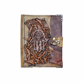 Deffter 64230-4 Düz Desing M Krafton Deri Serisi Defter