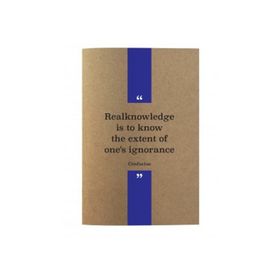 Deffter 64837-5 Quotes From Thinkers Confucius Karton Kapak 14,8x21 Noktalı 70 Sayfa Defter