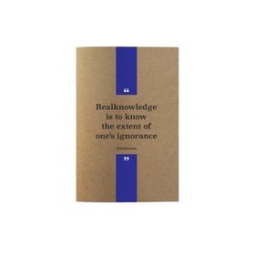 Deffter 64837-5 Quotes From Thinkers Confucius Karton Kapak 14,8x21 Noktalı 70 Sayfa Defter