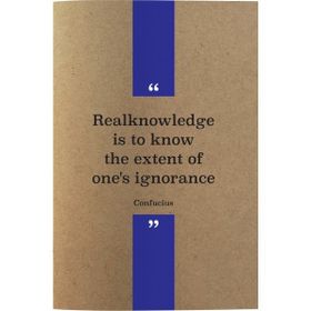 Deffter 64837-5 Quotes From Thinkers Confucius Karton Kapak 14,8x21 Noktalı 70 Sayfa Defter