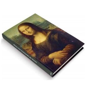 Deffter Art Of World Da Vinci Mona Lisa 96 Yaprak Çizgili Sert Kapak Defter