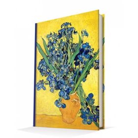 Deffter Art Of World Van Gogh Les Iris 96 Yaprak Çizgili Sert Kapak Defter