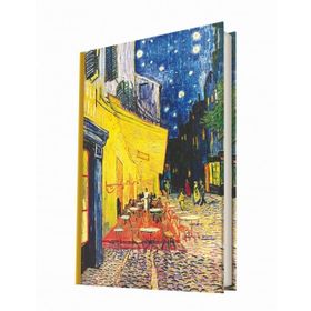 Deffter Art Of World Van Gogh Sert Kapak 14X20 Çizgili 96 Sayfa Not Defteri