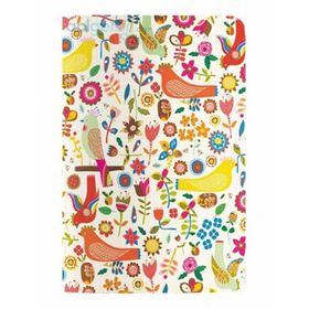 Deffter Design Seri 18.5x25 Pink Red Karton Kapak 40 Yaprak Çizgili Defter