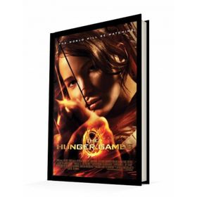 Deffter Film Afişleri Hunger Games Sert Kapak 14x20 Çizgili 96 Sayfa Not Defteri
