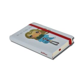 Deffter Nihi Coffee Lover 11x7,5 cm Lastikli Defter