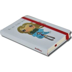 Deffter Nihi Coffee Lover 11x7,5 cm Lastikli Defter