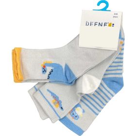 Defne Baby 022-22 3'li Bebek Çorabı