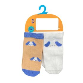 Defne Baby E004-24 2'li Bebek Çorabı
