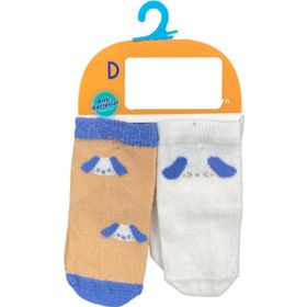 Defne Baby E004-24 2'li Bebek Çorabı