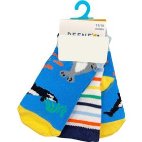 Defne Baby E021-22 3'li Bebek Çorabı