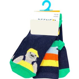 Defne Baby E021-22 3'li Bebek Çorabı