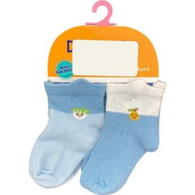 Defne Baby K002-24 2'li Bebek Çorabı