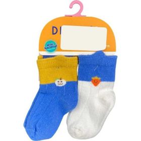 Defne Baby K002-24 2'li Bebek Çorabı