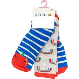 Defne Baby K018-22 3'lü Bebek Çorabı