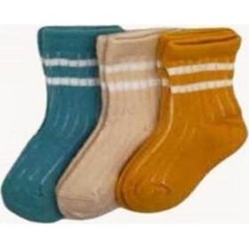 Defne Baby K038-23 3'lü Bebek Çorabı