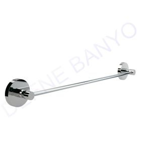 Defne Banyo Gül 50 cm Pirinç Taban Uzun Havluluk