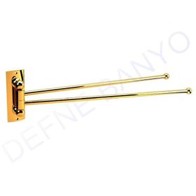 Defne Banyo Gül 50 cm Pirinç Taban Uzun Havluluk