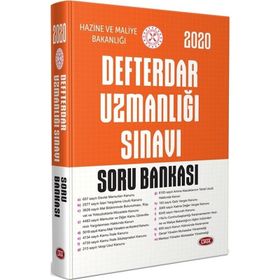 Defterdar Uzmanlığı Sınavı Soru Bankası - Data Yayınları