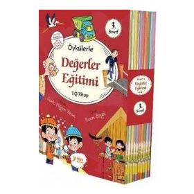 Değerler Eğitimi Hikayeleri 11 Kitap Kutulu Set - Yavuz Bahadıroğlu