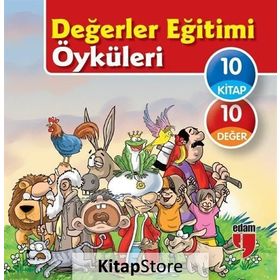 DEĞERLER EĞITIMI ÖYKÜLERI SETI (10 KITAP TAKIM) - KOLEKTIF