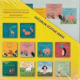 Değerler Eğitimi Serisi 10 Kitap Takımı - Küçük Zürafa - Koray Avcı Çakman