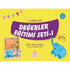 Değerler Eğitimi Seti 1 (10 Kitap) Nesil Çocuk