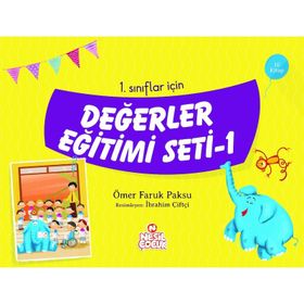 Değerler Eğitimi Seti 1 (10 Kitap) Nesil Çocuk